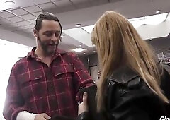 Hannah Hays has been shoving around her boyfriend's "stash", and by stash, we mean his jerk material. Hannah's boyfriend likes int