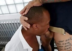 BROMO.com: Trent King next to Bo Sinn footjob