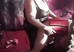 a Wonderful hard screwing whilst this babe floats in sub space x