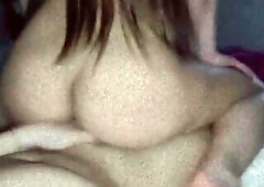 Large Shiny Colombiana Latin chick Booty Slaps Her Large Booty Against My Dick, I bang her constricted Booty.