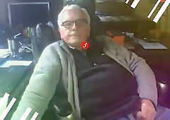 grandpa jerking off 40