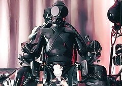 Gasmask, homosexual, bounded