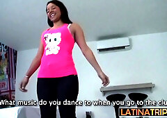 Amateurs hispanic teenage humping a big penis