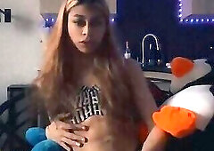 latin black thong cum