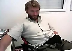 Hot Straight Male Wanking