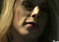 TS hottie Casey Kisses tight asshole jammed long and hard doggystyle