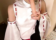 Sexy show by Japanese cosplayer (part 1)