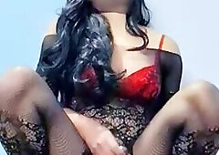 Indian Milf Cums on Dildo Fuck