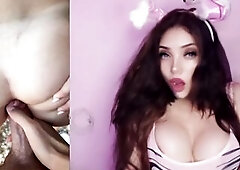 Little golden-haired getting her 1st booty bang