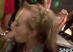 Savouring loads of cocks