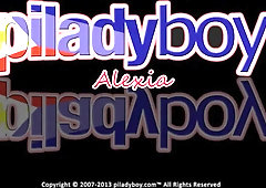 Uber-Cute Pi She-Creature and a Secret Agent SPUNK together after a Excellent Drill