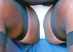 BlueGirl70 Stockings In Motion