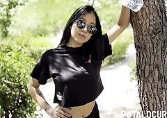 Caught in the park! accept cash for sex