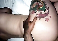 allkashmoney's rock hard large booty descent