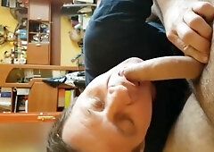 Daddy's Big Cock for His New Son5555