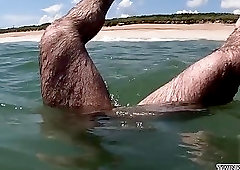 Muscle son anal sex and cumshot