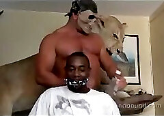 Reggie Sanders Bound and Stripped
