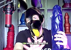 Dildo Unboxing: Luca Xl - Crackstuffers With Puppy Davey