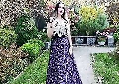 I'm your gothic female-dom! I'm the owner of your soul. Be a admirable hunk and worship me! I will dive u into HELL! Worship me and Satan! S