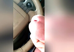 Cumming All Over Myself In The Truck