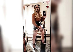 It's been a hard day a the office. Your boss needs to release. How much do u crave to keep your job? Cassandra Lovit takes the Goddess role in th