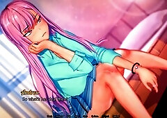 3D animated big cock and intense fucking experience