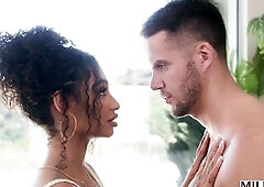 MILFY Fit Yoga mother I'd like to fuck Medusa Rides Youthful Chap's Shlong All Day