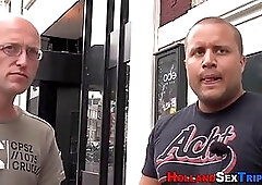 Gorgeous, Dutch babe is working as a prostitute and enjoying while getting fucked from the back