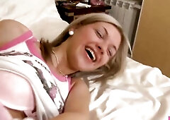 1st-time anal hurts a lot but in the end, this babe can't live out of it.