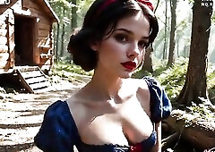 Snow White Screw Sexy with BBC (AI-Generated) AixXxShaD