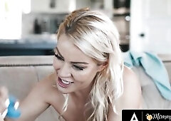 MAMA'S GAL - MILFs Cherry Kiss & Ophelia Kaan Vent About Husbands Then Pound Every Other's Butt