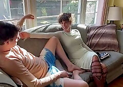 Step Mommy Despairing Bangs 1st Shlong That babe Sees