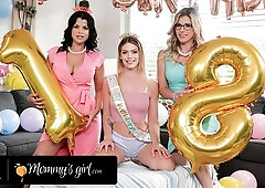 Amative Cory Chase and Leah Lee - threesome porn - Mommy's Girl