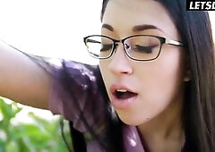 Lesbo Women Entice Hiker In Sexy 3some - A BEAUTY KNOWS