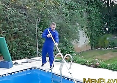 Wet businessman Miguel Angel fucked hard by hunk Diego Reyes