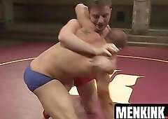 Very hot Doug Acre smashing Eli Hunters ass after winning against him