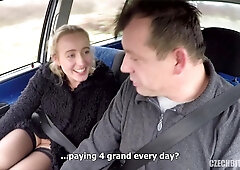 Anal Sex With Whore Gianna In A Taxi