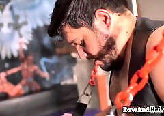 Cocksucking Gay Bear Anally Wrecked