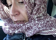 Algerian Slut Shows Her Hairy Pussy To An Older Man