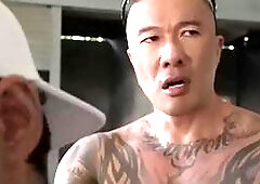 AsiDamian Dragon in outdoor ass