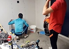 Scally Lads Ravage in Sports Gear