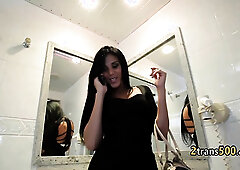 Guy fucks tbabe hotty for bday