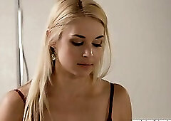 Horny MILF Sarah licks and fingers cute Annes wet pussy