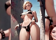 Futanari with Big Futa Cock [AI]