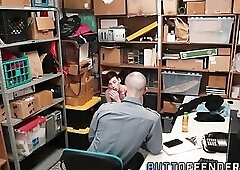 Ass fingered teenage criminal