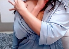 Mature beauty Chidori-And-Nobu gets naughty at home while enjoying some solo fun