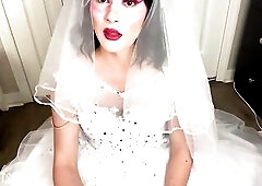 Natalie Needs a Little Practice for her Wedding Night