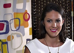 Submissive euro humiliated in front of voyeurs