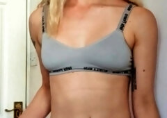 Blonde teen slavegirl Chaos tit tormented to tears