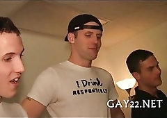 Sucking his thick cock